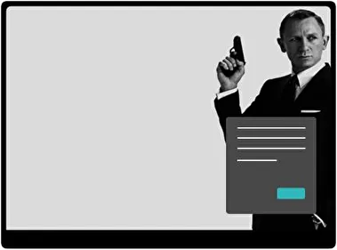 007 Spectre Oscuro tema para Windows 11