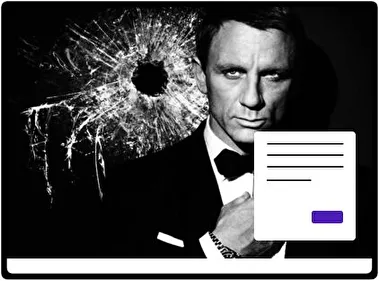007 Spectre tema para Windows 11