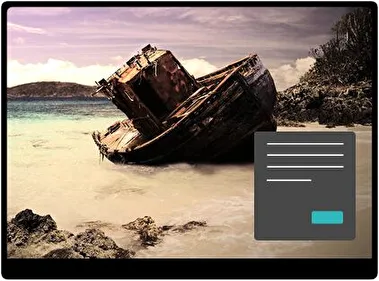 Porzucone Statki Ciemny motyw dla Windows 10 i 11