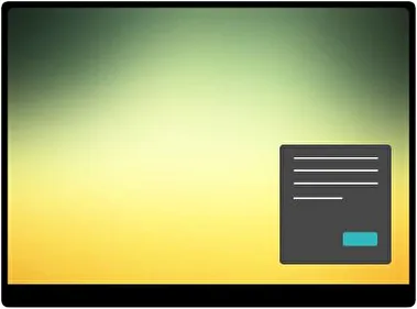 Gradient Abstracto Oscuro tema para Windows 11