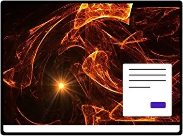 Naranja Abstracto tema para Windows 11