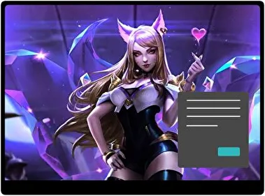 Ahri Lol Ciemny motyw dla Windows 10 i 11
