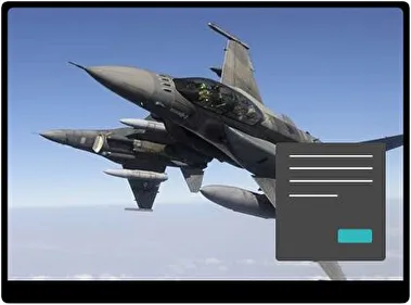 Fuerza Aérea Oscuro tema para Windows 11