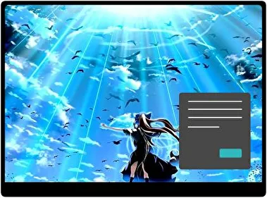 Air Gear Oscuro tema para Windows 11