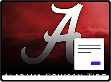 Alabama Crimson Tide tema para Windows 11