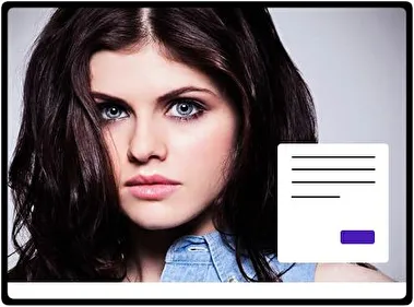 Alexandra Daddario tema para Windows 11