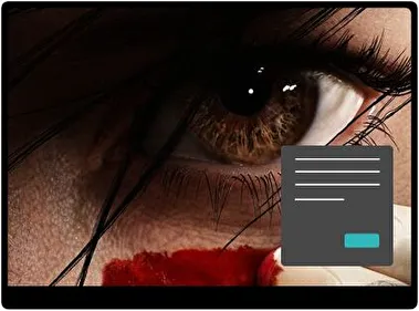 Alita: Battle Angel Oscuro tema para Windows 11