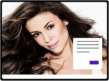 Alyssa Milano tema para Windows 11