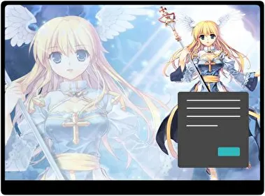 Ángel Oscuro tema para Windows 11