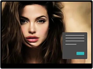 Angelina Jolie Oscuro tema para Windows 11