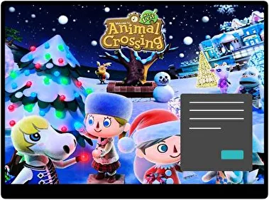 Animal Crossing: New Leaf Oscuro tema para Windows 11