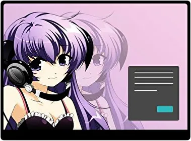 Música de Anime Oscuro tema para Windows 11