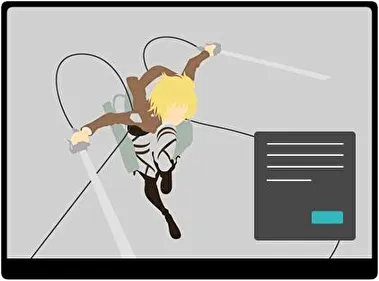 Armin Arlert Donker thema voor Windows 11