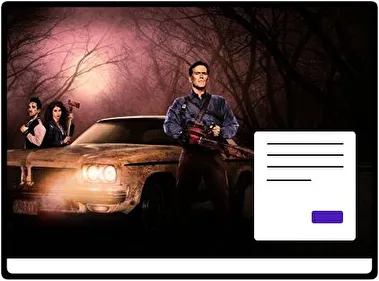 Ash Vs Evil Dead tema para Windows 11