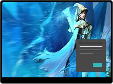 Аше Лол Темна тема для Windows 11