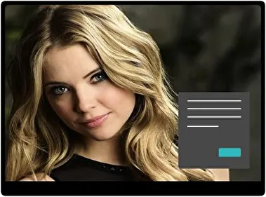 Ashley Benson Oscuro tema para Windows 11