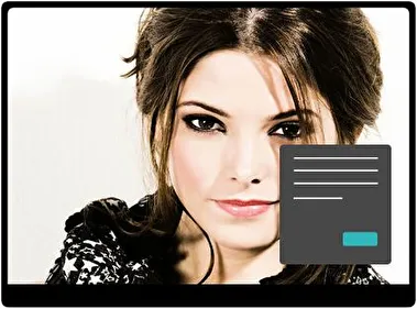 Ashley Greene Oscuro tema para Windows 11