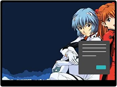 Асука Темна тема для Windows 11