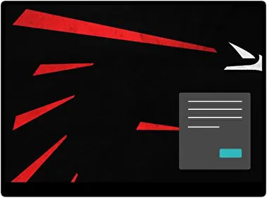 Halcones de Atlanta Oscuro tema para Windows 11