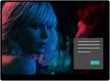 Rubia Atómica Oscuro tema para Windows 11