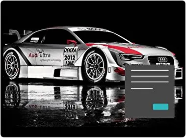 Audi A5 Ciemny motyw dla Windows 10 i 11