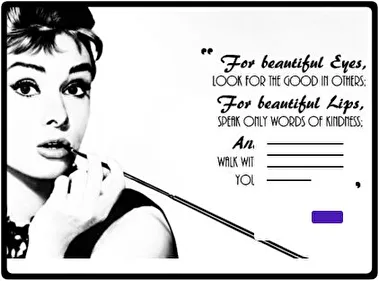 Audrey Hepburn motyw dla Windows 10 i 11