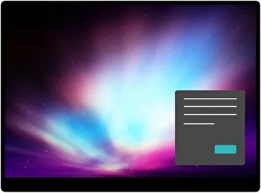 Aurora Boreal Oscuro tema para Windows 11