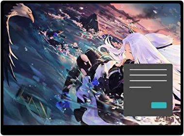 Azur Lane Oscuro tema para Windows 11