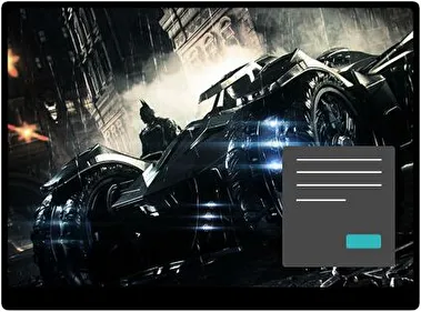 Batman Arkham Knight Oscuro tema para Windows 11