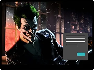 Batman Arkham Oscuro tema para Windows 11