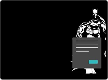 Batman Oscuro Oscuro tema para Windows 11
