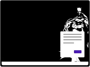 Minimalistyczny Batman motyw dla Windows 10 i 11