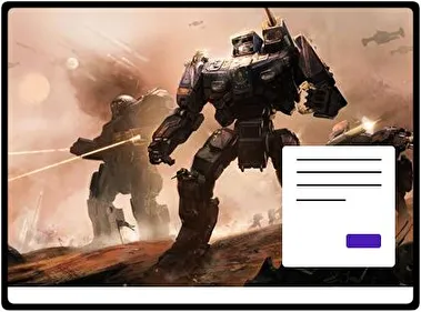 Battletech1 tema para Windows 11