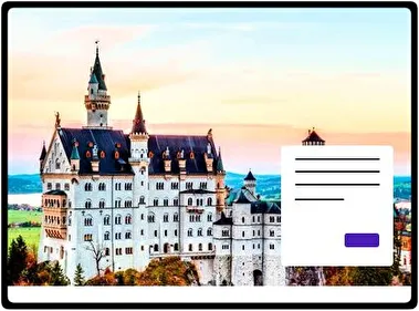 Castillo Bavaro Neuschwanstein tema para Windows 11