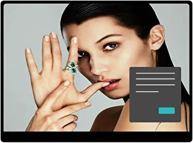 Bella Hadid Oscuro tema para Windows 11