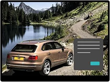 Bentley Bentayga Sporty Pola Ciemny motyw dla Windows 10 i 11