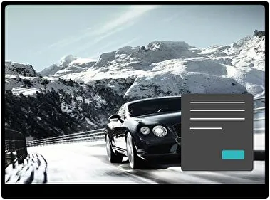 Bentley Oscuro tema para Windows 11