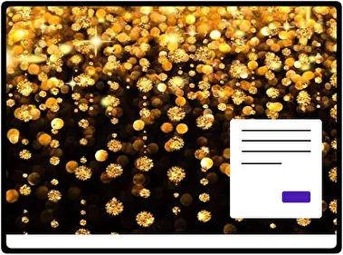Negro y Oro tema para Windows 11