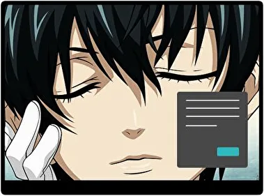 Mayordomo Negro Oscuro tema para Windows 11