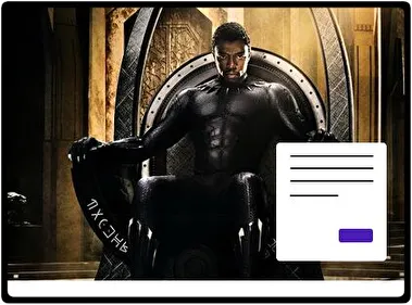 Película Black Panther tema para Windows 11