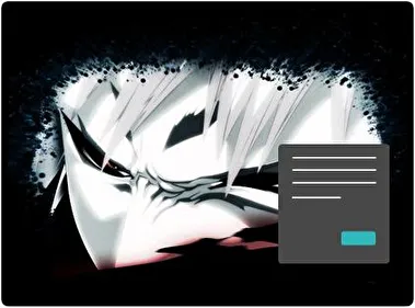 Bleach Oscuro tema para Windows 11