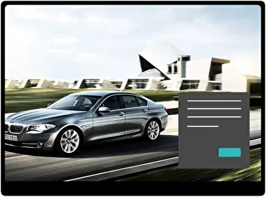 Bmw 5 Series Oscuro tema para Windows 11