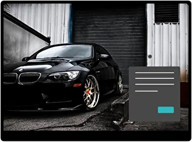 Bmw Oscuro tema para Windows 11