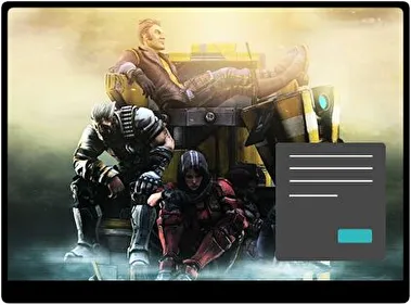 Borderlands Oscuro tema para Windows 11