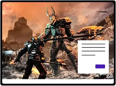 Atado por la Llama tema para Windows 11
