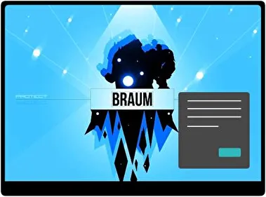 Braum Oscuro tema para Windows 11