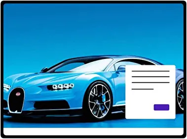 Bugatti Chiron motyw dla Windows 10 i 11