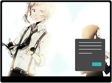 Bungou Stray Dogs Oscuro tema para Windows 11