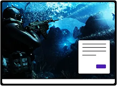 Deber Llamado Fantasmas tema para Windows 11