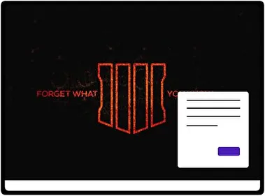 Call of Duty Black Ops 4 motyw dla Windows 10 i 11